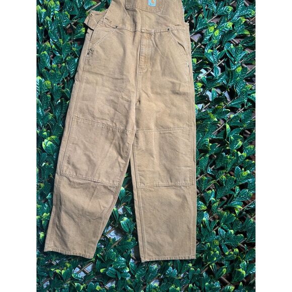 Carharyt Tan Workman Overalls Size 16 - Picture 7 of 11